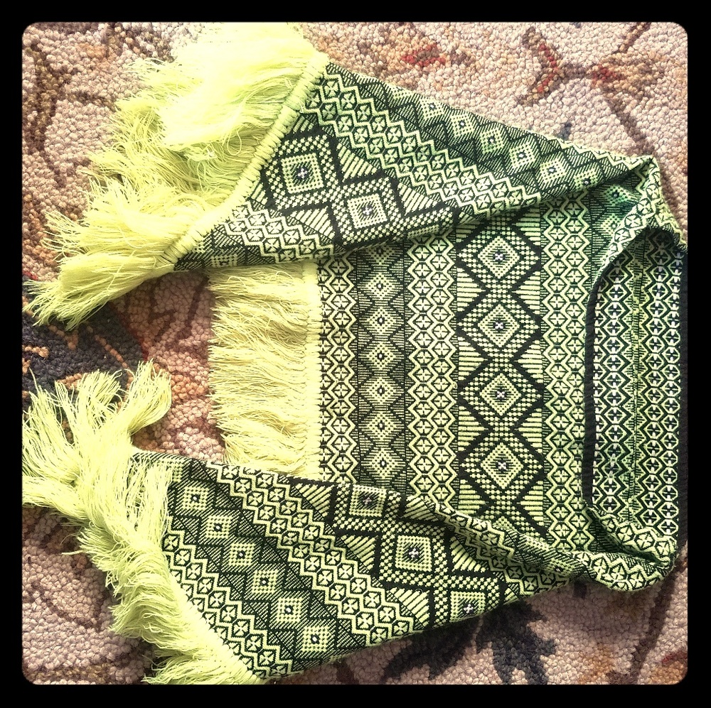 Handmade Psychedelic poncho